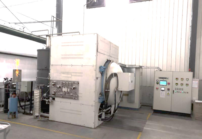 1700℃真空氫氣兩用電阻加熱鎢合金燒結爐